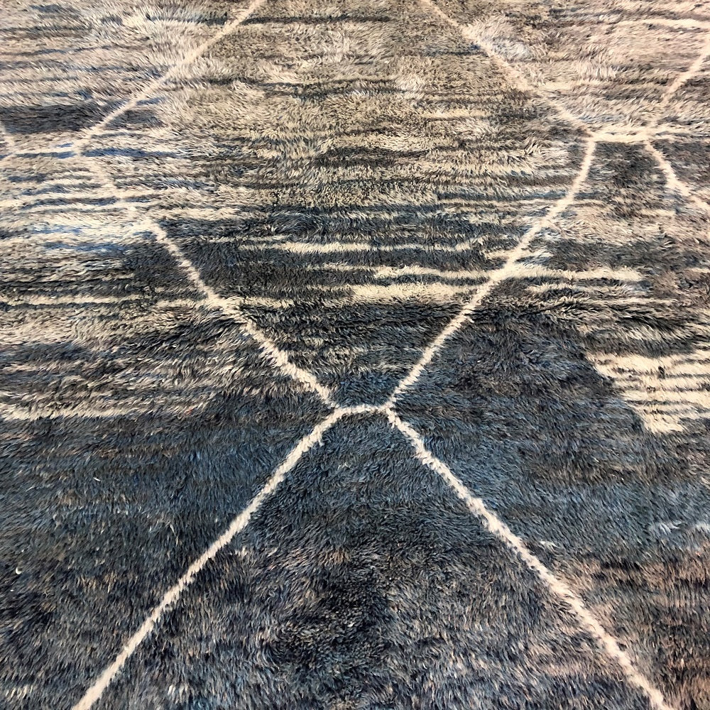 Gekleurd Beniouarain tapijt