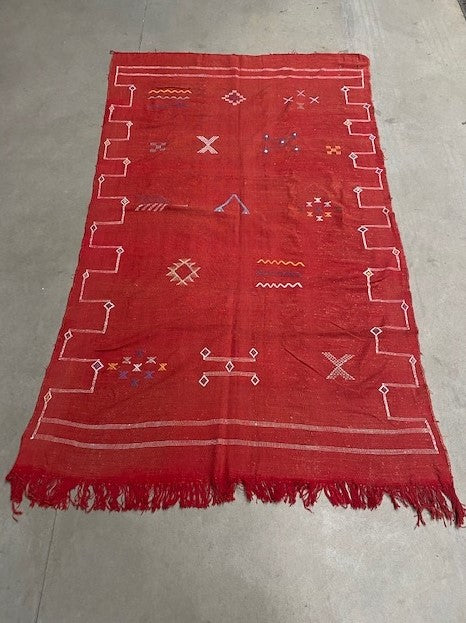 Sabra tapijt dieprood