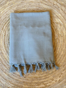 Hammam handdoek licht blauw