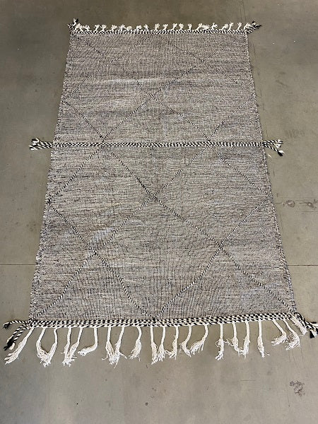 Zanafi tapijt Zwart    180x294